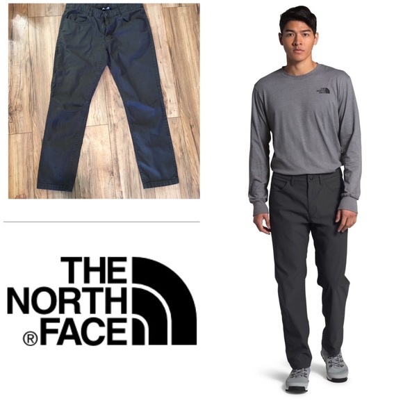 North Face Mens Sprag 5pocket Pants 35r 